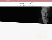 Tablet Screenshot of jackiesleper.com